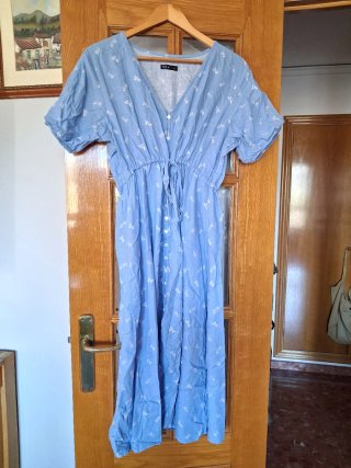 Lote 2 vestidos largos estampados