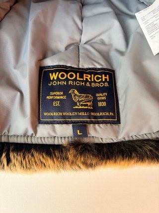 Cappello Woolrich Pelliccia Nero Marrone