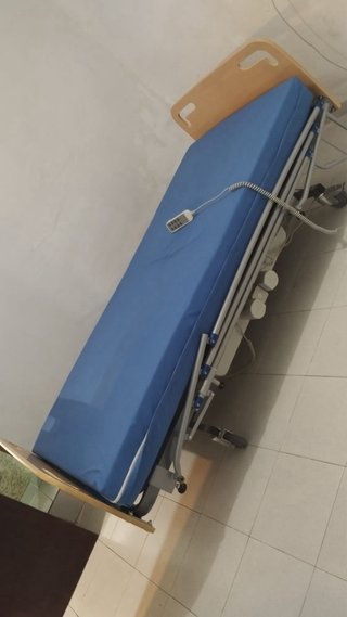 Cama articulada hospitalaria