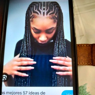 Extensiones de pelo trenzado