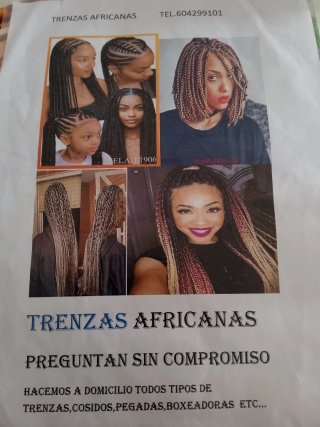 Extensiones de pelo trenzado