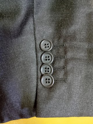 Elegante traje negro