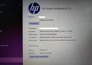 Computer HP Rosa