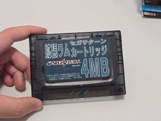 Ram memory sega saturn 4mb 4 mb memoria cartucho
