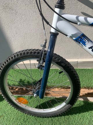 Bicicleta Rockrider ST 100 Blanca