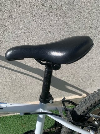 Bicicleta Rockrider ST 100 Blanca