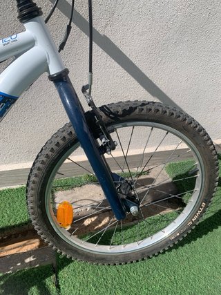 Bicicleta Rockrider ST 100 Blanca