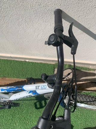 Bicicleta Rockrider ST 100 Blanca