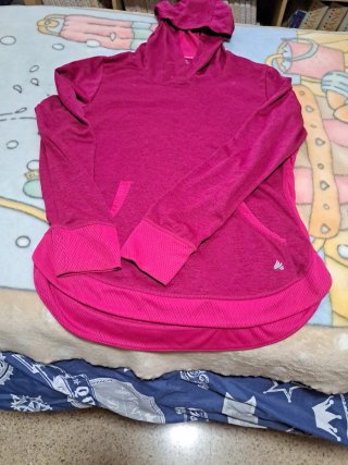 Sudadera deportiva rosa/roja