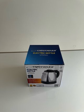 Chaleira Elétrica Esperanza Spring 1L Aço
