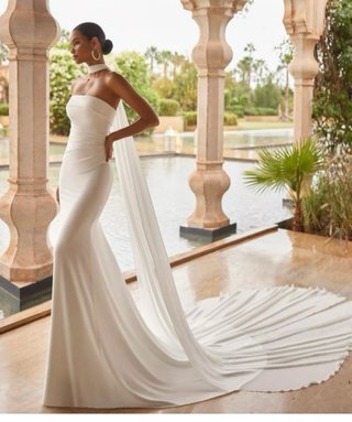 Vestido de Novia Rosa Clará Odette Blanco