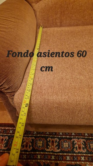 Sofá 2 plazas 150x80cm con estructura de hierro,