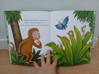 Libro infantil  Monete busca a su mamá