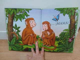 Libro infantil  Monete busca a su mamá