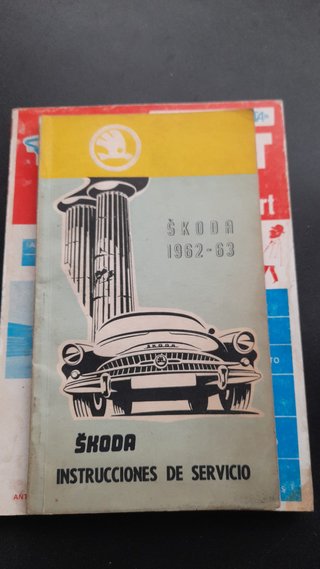 Manual Skoda 1962-63