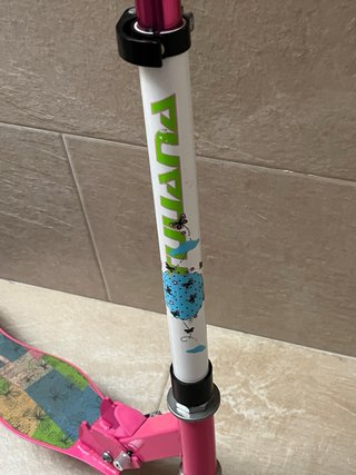 Patinete infantil plegable rosa Tijuana