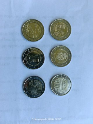 Últimas Monedas españolas conmemorativas 2026, 2 €
