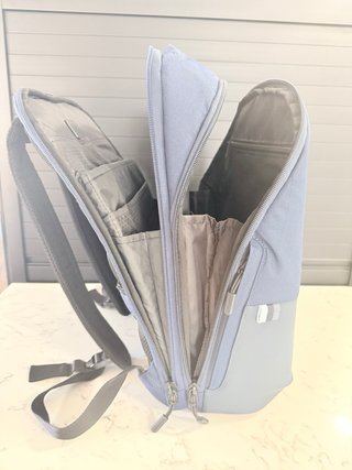Mochila Samsonite Azul Gris