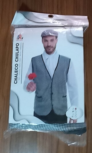 Chaleco y gorro chulapo hombre