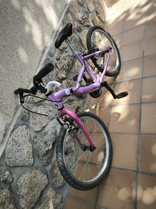 Bici Niña 20 Decathlon Morada