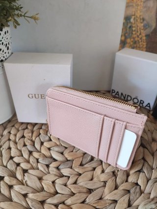 Tarjetero Guess Rosa