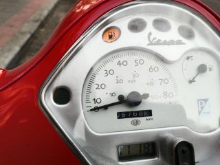 Piaggio Vespa lx 50 2t 2007 Roja 6000km