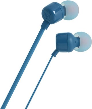 JBL auriculares cómodos con microfono azul