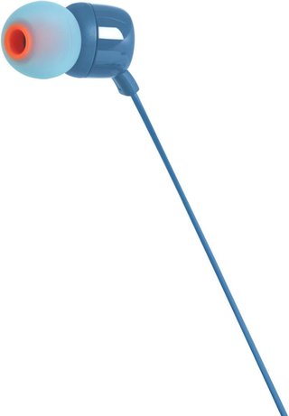 JBL auriculares cómodos con microfono azul