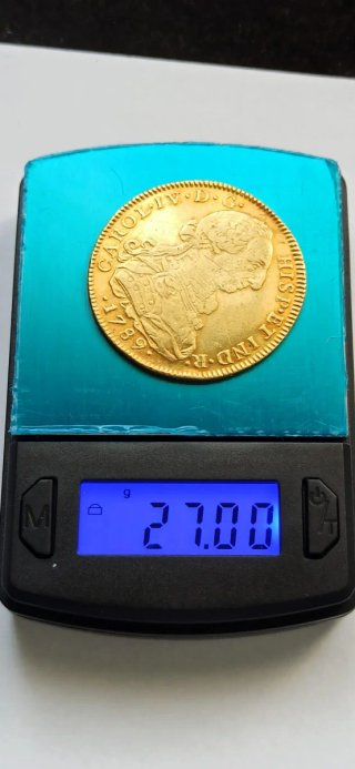 8 Escudos Oro Carlos IV 1789 S