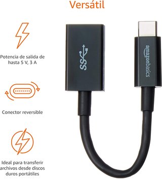 Amazon Basics adaptador USB-C a USB-A