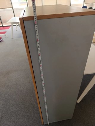 Armario de oficina 143cm alto