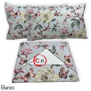 Completo Lenzuola Cotone 100% Floreale