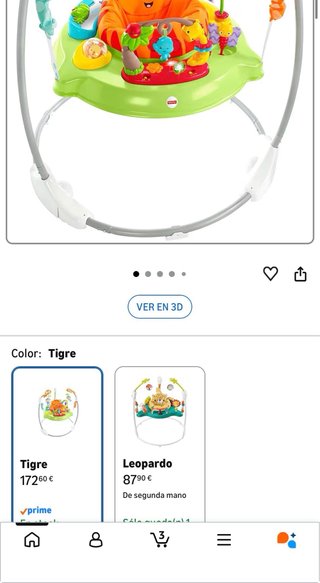 Saltador Fisher-Price para bebé desde los 6 meses