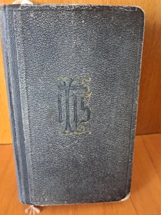 Libro religioso CUARTO DE HORA DE ORACION 1933