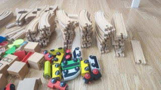 Tren de madera Ikea