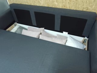 Sofá Cama Gris Ikea FRIHETEN