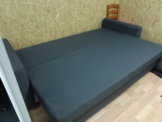 Sofá Cama Gris Ikea FRIHETEN