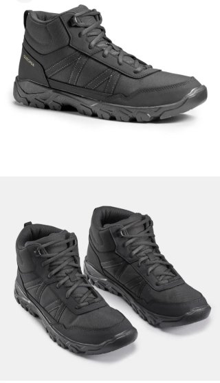 Botas de montaña Quechua hombre T46