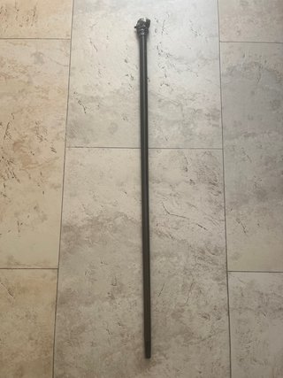 Bastón antiguo decorativo empuñadura metálica