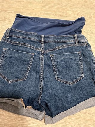 Shorts tejanos premamá embarazada H&M