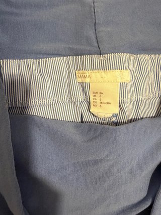Shorts tejanos premamá embarazada H&M
