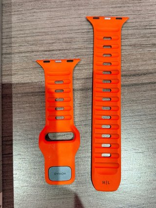Correa Nomad Sport Band Naranja Apple Watch