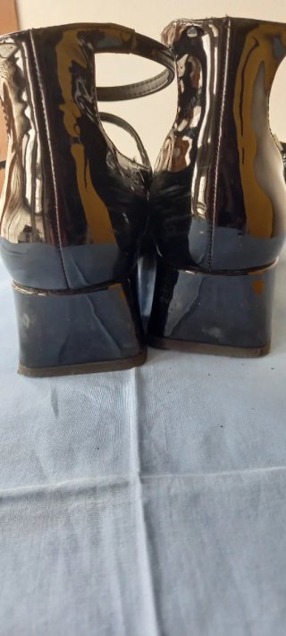 Zapatos manoletina negros