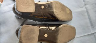 Zapatos manoletina negros