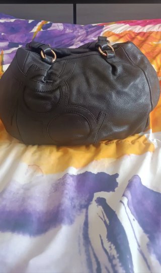 Bolso Piel Negro Purificación García