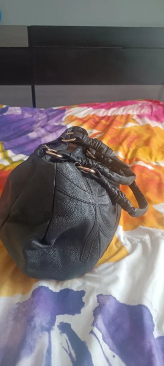 Bolso Piel Negro Purificación García