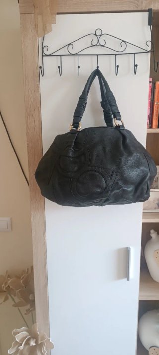 Bolso Piel Negro Purificación García