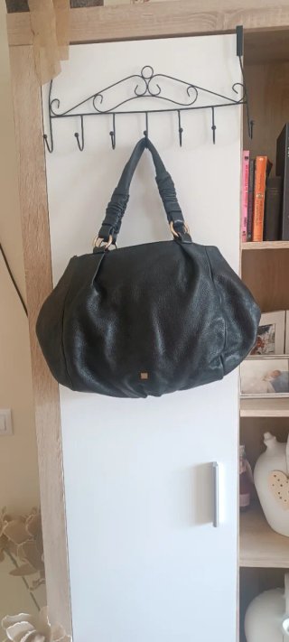 Bolso Piel Negro Purificación García
