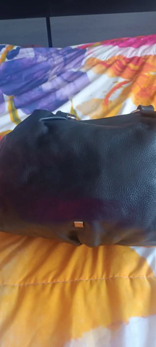 Bolso Piel Negro Purificación García
