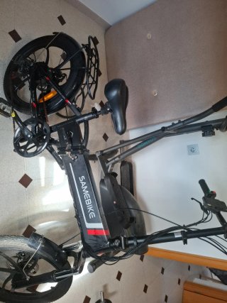Bicicleta eléctrica Samebike plegable